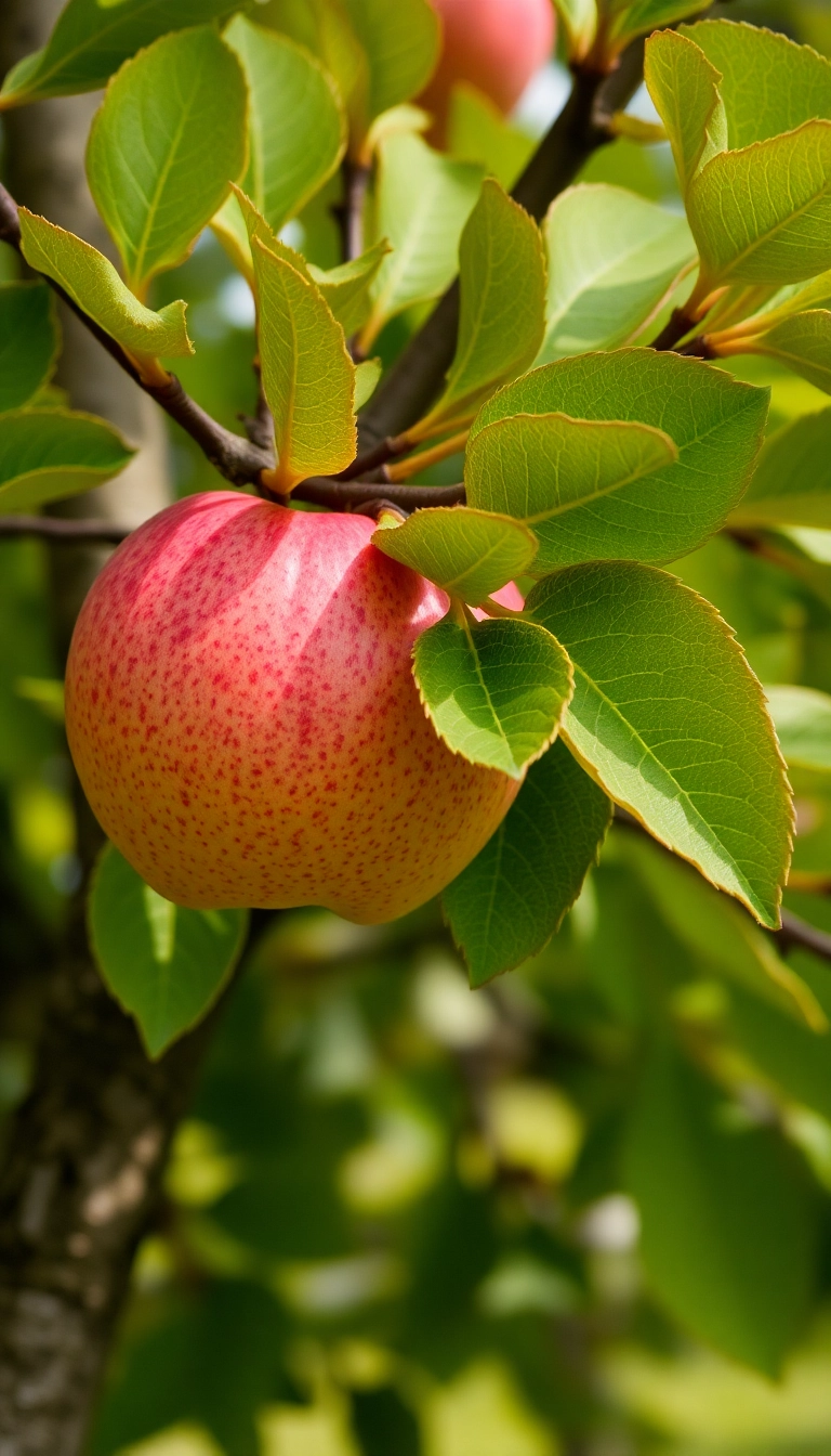 Best AI Apple On Tree Phone Sophisticated Wallpaper